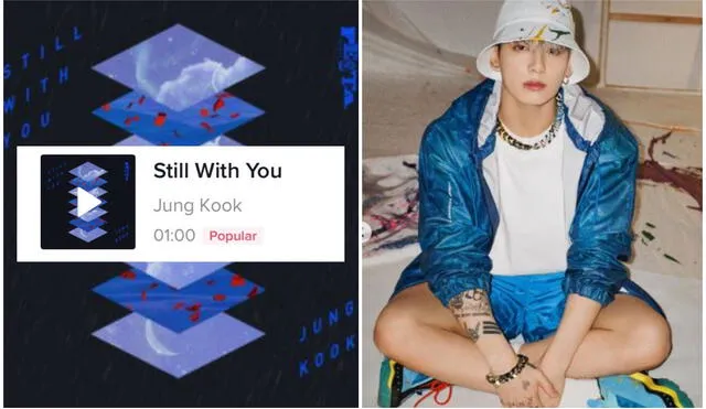 BTS: “Still with you” de Jungkook supera los 81 millones de reproducciones en Soundcloud. Foto: composición/Imágenes SC e IG/VOGUE