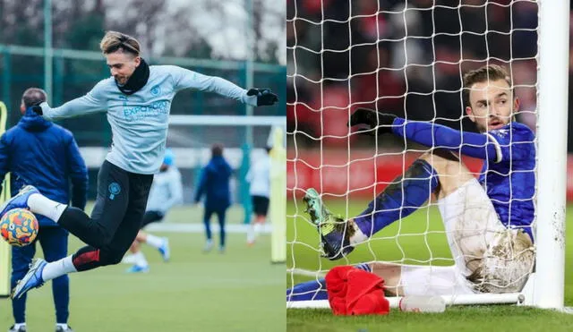 El partido entre Manchester City vs. Leicester enfrenta al primero de la tabla contra el noveno, respectivamente. Foto: composición LR/Instagram.