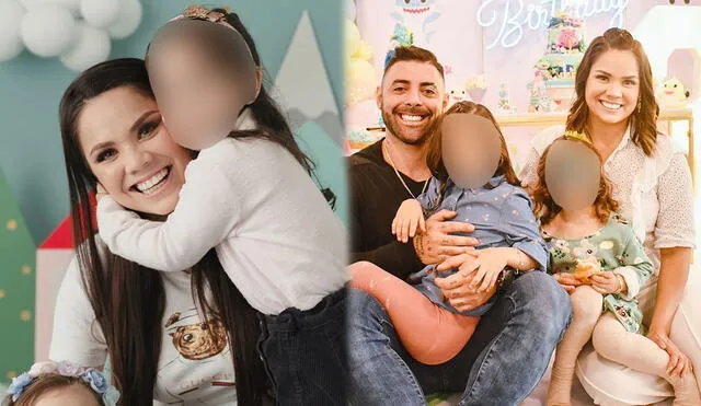 Andrea San Martín celebró la Navidad con sus hijas y su pareja. Foto: Instagram