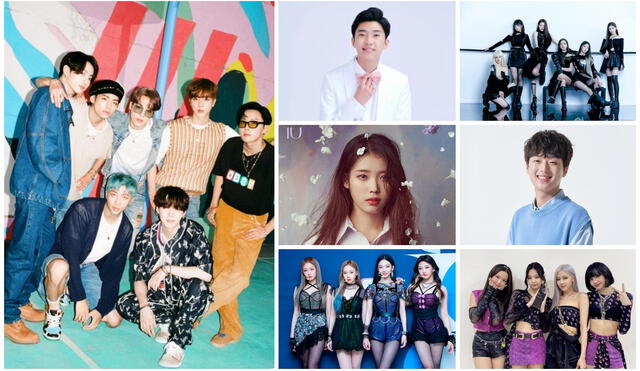 BTS continúa sumando más reconocimientos y consolidándose en listas de ranking. Foto: Composición LR / Imágenes HYPE, Yonhap, YG, SM e IG