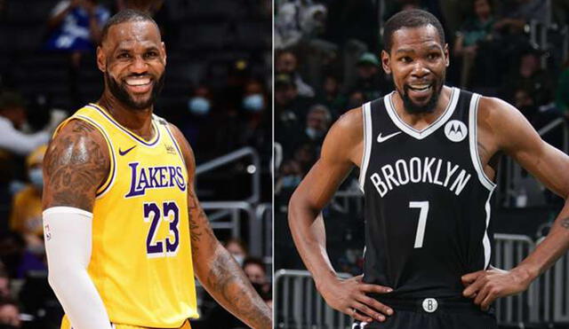 LeBron James y Kevin Durant fueron los capitanes del último NBA All Star. Foto: NBA