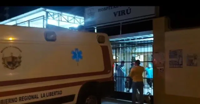 Heridos fueron trasladados al Hospital Provincial de Virú: Foto: captura Radio Ke Buena