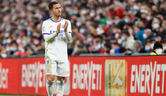 Eden Hazard llegó al Real Madrid en la temporada 2019-2020. Foto: AFP