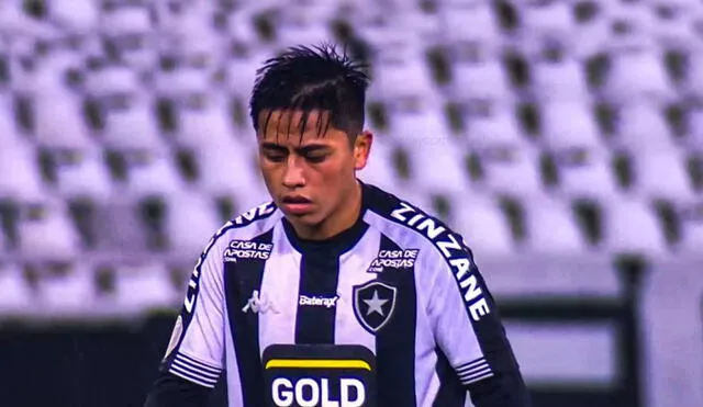 Lecaros jugará la temporada 2022 en Carlos Mannucci. Foto: difusión Botafogo
