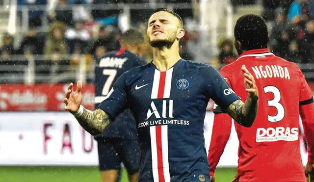 Paris Saint-Germain intentó vender jugadores a mediados de 2021. Uno de ellos fue Icardi. Foto: AFP