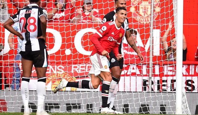 Cristiano Ronaldo le marcó a Newcastle en su debut con el Manchester United en el último duelo disputado entre ambos. Foto: AFP.