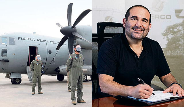 Fuerza Aérea se pronunció sobre contratación con empresa familiar de Abudayeh. Foto: composición LR/difusión