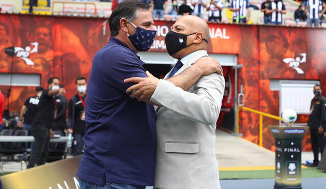 Carlos Bustos y Roberto Mosquera son los dos últimos campeones nacionales. Foto: difusión
