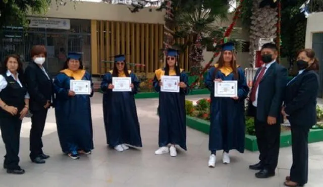 Las mujeres fueron formadas durante el año escolar 2021. Foto: Panamericana