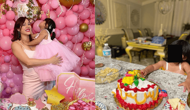 Lesly Castillo hizo lujosa celebración de cumpleaños a su hija, después de criticar a Samahara Lobatón por fiesta de 120.000 soles. Foto: Instagram/Lesly Castillo