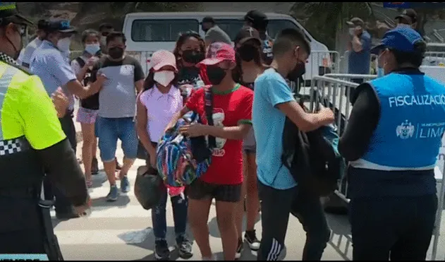 Debido a esta situación en las playas, el Ministerio de Salud no descarta el cierre total de playas para Año Nuevo. Foto: captura de Canal N