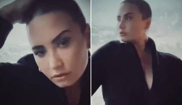 Demi Lovato sorprendió a sus seguidores con radical corte de cabello. Foto: Demi Lovato/ Instagram
