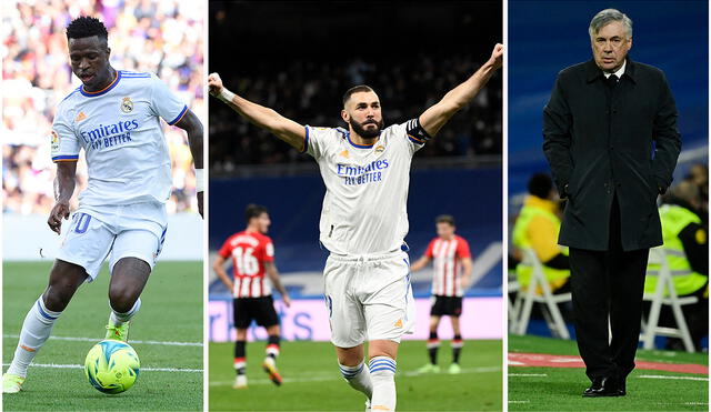El Real Madrid busca conquistar todos los títulos. Foto: composición/ AFP