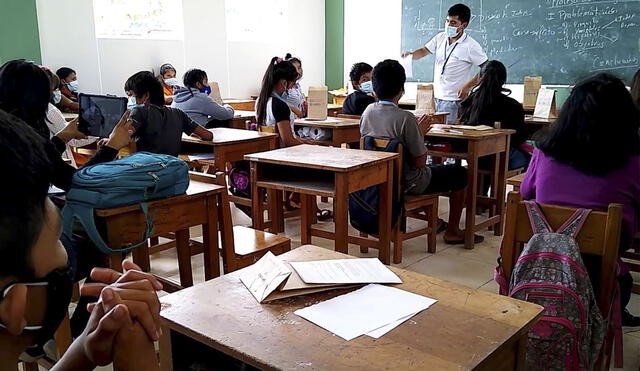Colegios de Lambayeque no están listos para recibir a escolares en 2022. Foto: Andina