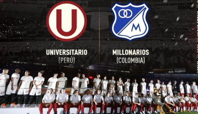 Universitario se enfrentará a Millonarios FC en la Noche Crema. Foto: composición/@Universitario