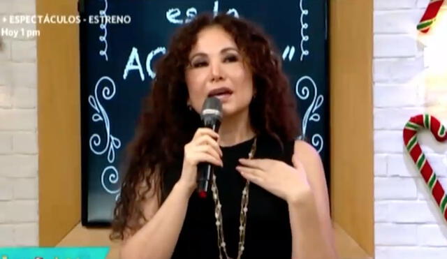 La conductora Janet Barboza indicó que gracias a ella, el cirujano se ganó un espacio en la pantalla chica. Foto: Captura / América TV