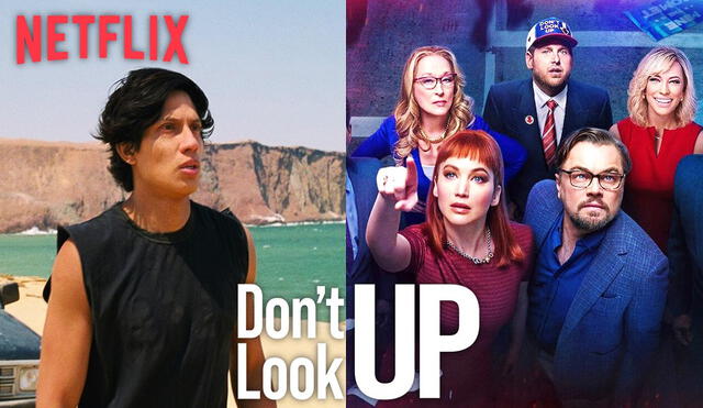 Don't look up es una de las películas más vistas en Netflix de los últimos días. Foto: composición/Netflix
