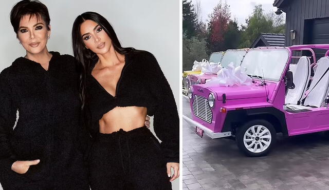 Kim Kardashian se mostró emocionada al mostrar los regalos que preparó su madre por Navidad. Foto: Kim Kardashian/Instagram