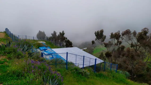 Obra de saneamiento para caseríos del distrito de La Libertad en la provincia de Huaraz. Foto: Contraloría