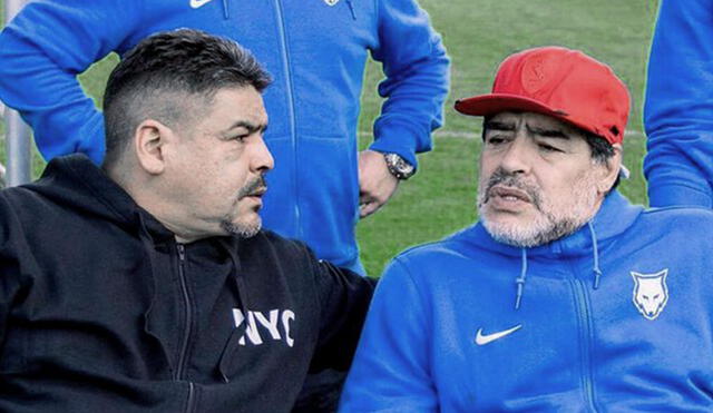 Hugo Maradona siguió los pasos de su hermano Diego en el fútbol. Foto: Facebook Diego Maradona