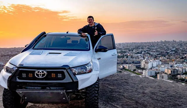 Mario Hart viajaba con Hugo García por carretera. Foto: Instagram/Renzo Ph