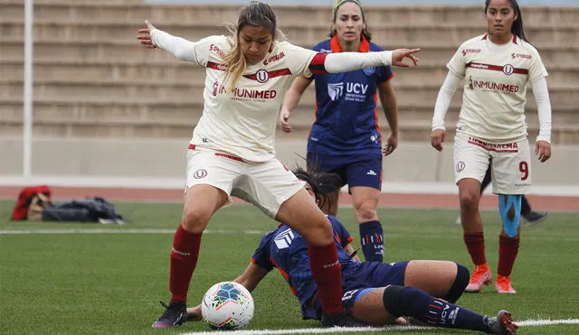 María José Cáceres fue subcampeona con Universitario de Deportes en la última Liga Femenina FPF 2021. Foto: Liga de Fútbol Profesional LFP