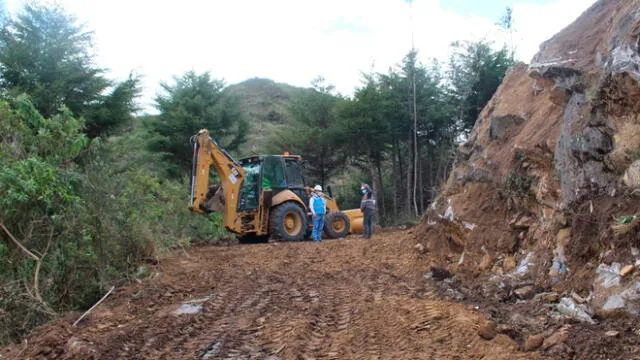 Construirán carretera Huallangate, Vista Alegre, Susangate, San José de Chimbán. Foto: Gerencia Sub Regional Chota.