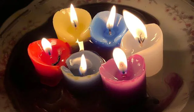 Las velas se usan para distintas cábalas, ya que cada color cuenta con un significado. Foto: dreamstime