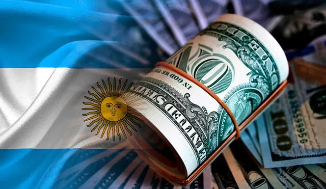 El dólar blue es un dólar paralelo que se obtiene en el mercado negro de divisas en Argentina. Foto: AFP