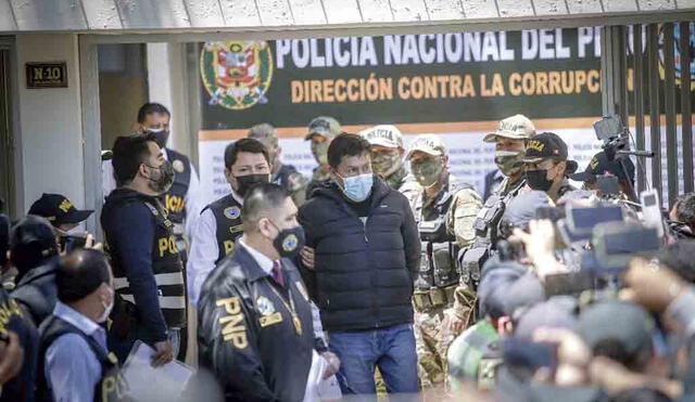 En cárcel. Cáceres fue intervenido a fines de octubre. Foto: Archivo La República