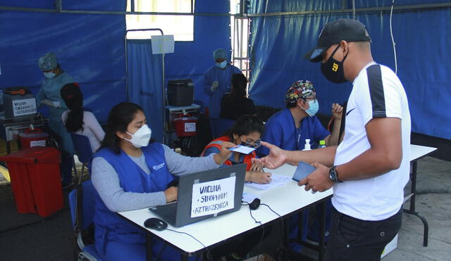 Meta. Geresa busca superar el 80% de vacunados contra COVID-19. Foto: La República