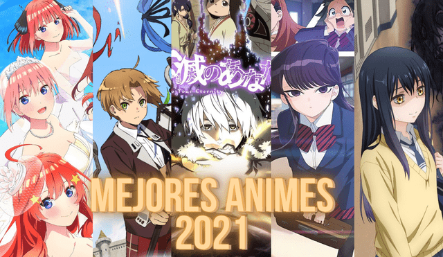 Conoce qué animes se encuentran entre los mejores del 2021. Foto: composición/LR