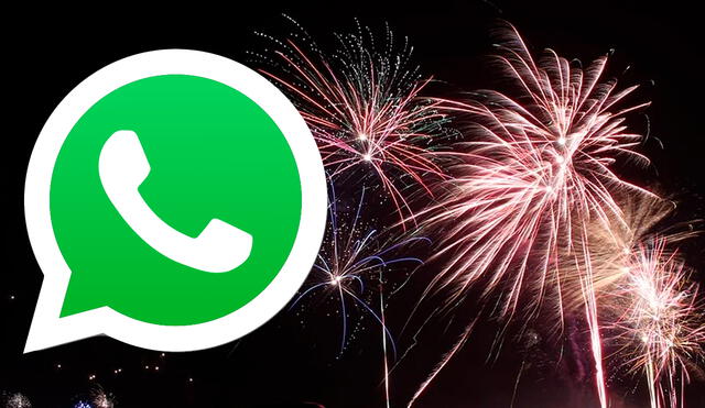 Conoce el significado de los emojis de bengala y fuegos artificiales para utilizarlos en WhatsApp. Foto: Pixelbay - composición La República