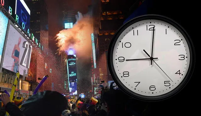 La celebración del Año Nuevo en Times Square es una de las más conocidas del mundo. Foto: composición de Fabrizio Oviedo / La República