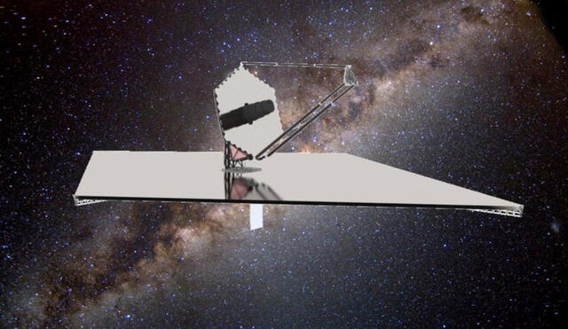 Imagen artística de lo que será el telescopio LUVOIR con tecnología que superará a James Webb. Foto: NASA