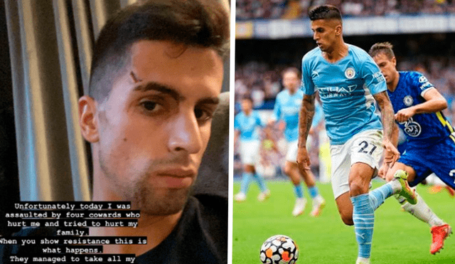 El jugador del Manchester City relató el asalto en redes sociales. Foto: Instagram João Cancelo