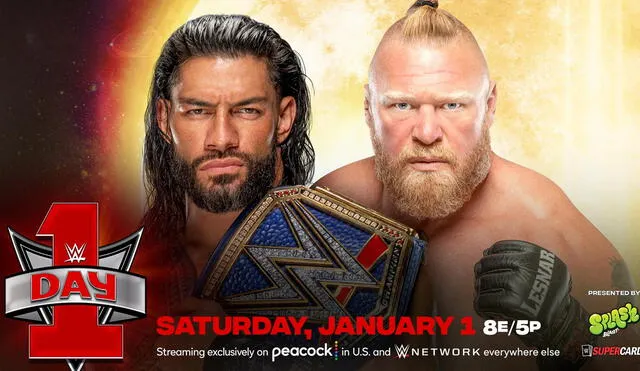 WWE Day 1 se celebrará el 1 de enero del 2022. Foto: WWE