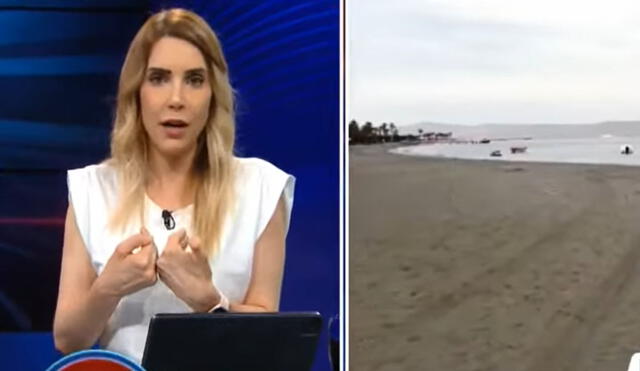 Juliana Oxenford pidió al público acatar las medidas impuestas por el Gobierno. Foto: captura ATV