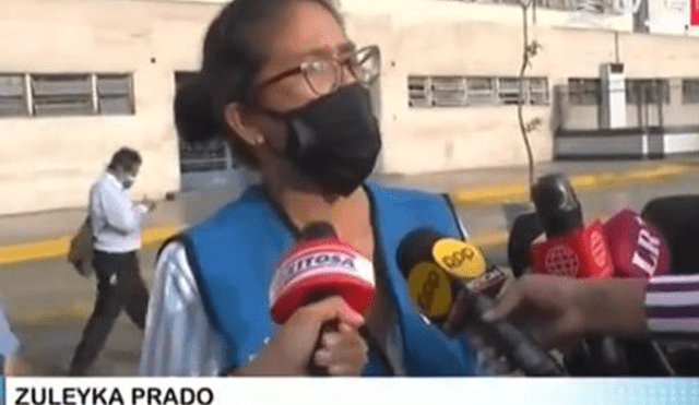 Prado respondió a la prensa incluso esta mañana sobre el siniestro en Mesa Redonda. Foto: captura TV Perú