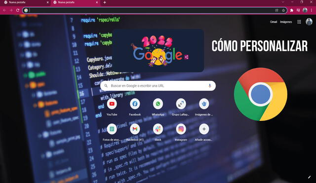 Crea tu propio estilo en Google Chrome con estos sencillos pasos. Foto: composición LR Crea tu propio estilo en Google Chrome con estos sencillos pasos. Foto: composición LR