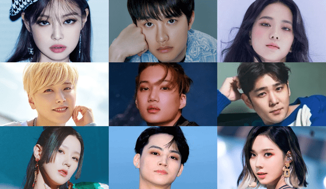Lista de idols k-pop que cumplen años en enero. Foto: composición La República/SM/YG/JYP/CUBE