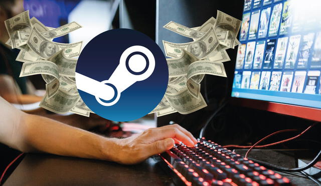 Tu cuenta de Steam podría hacerte ganar un dinero extra solo por jugar mensualmente. Foto: composición LR/ Pexels