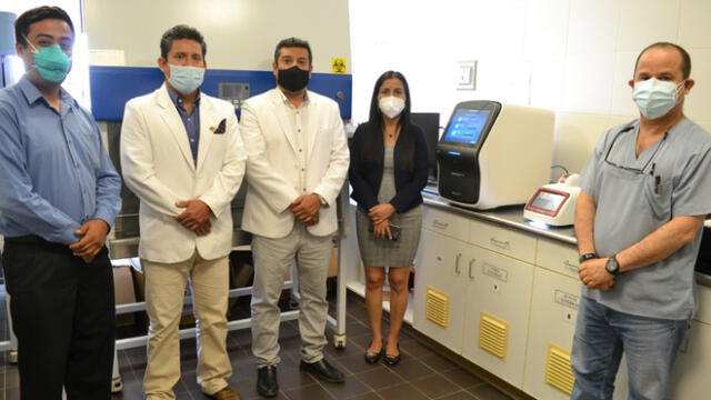 Hospital Regional Lambayeque compró equipos para procesos de investigación. Foto: HRL.