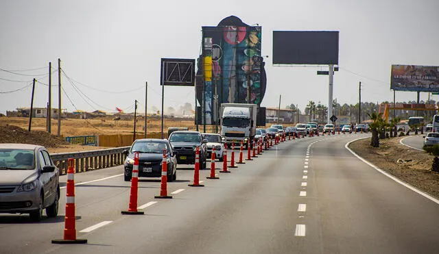De acuerdo con Rutas de Lima, cada año el tráfico en dicha vía suele crecer en un 50% de lunes a jueves y en un 90% los fines de semana durante los primeros meses. Foto: Rutas de Lima