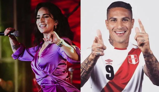 Daniela Darcourt demostró su afecto por Paolo Guerrero. Foto: composición/ Instagram