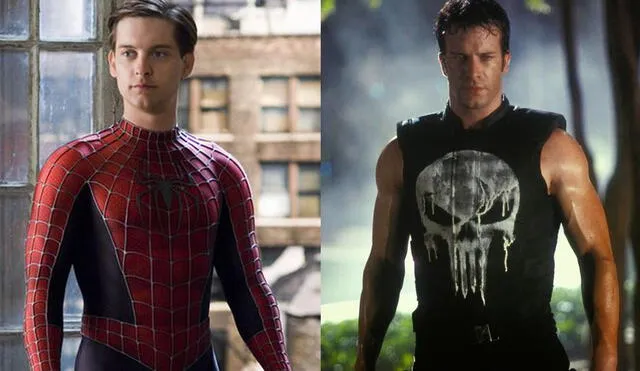 Sony Pictures habría planeado juntar a Spider-Man con The Punisher. Foto: composición/Sony Pictures