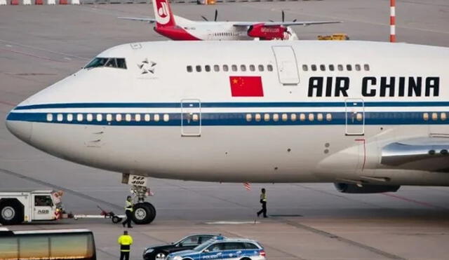 El vuelo 625 de Air China despegó desde Beijing (China) y aterrizó en Los Ángeles (EE. UU.). Foto: Air China