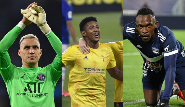 Jugadores centroamericanos que cuestan más, según Transfermarkt. Foto: AFP/Cadiz/Girondins