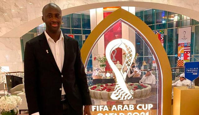 Yaya Touré es el embajador del Mundial Qatar 2022. Fuente: Instagram