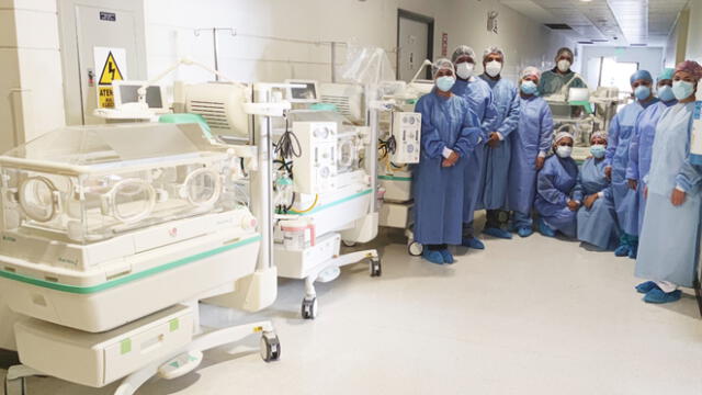Ocho modernas incubadoras llegaron al Hospital Regional Lambayeque. Foto: HRL